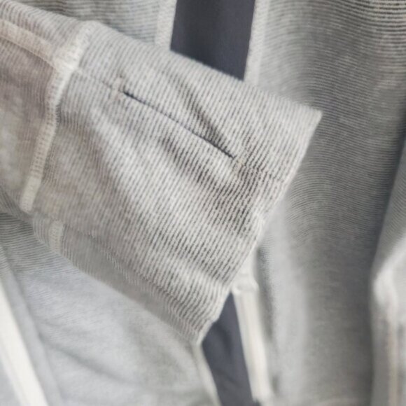 Lululemon Heathered Coal Wee Stripe Define Jacket Size 10 - Picture 6 of 10